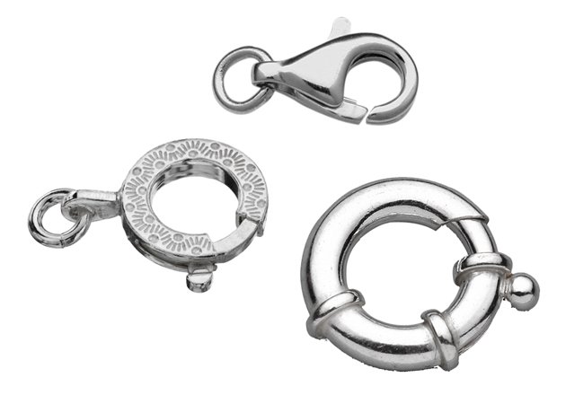 Picture for category SILVER CLASPS