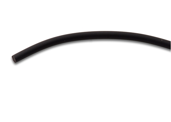 Round Rubber Cord Black