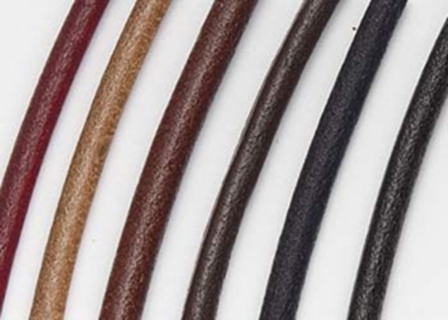 3mm Round Leather Cord