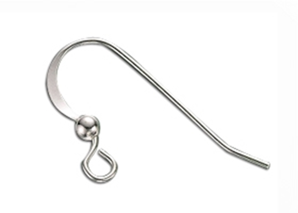 Ear Wire with Loop and 3mm Ball-3 Pair