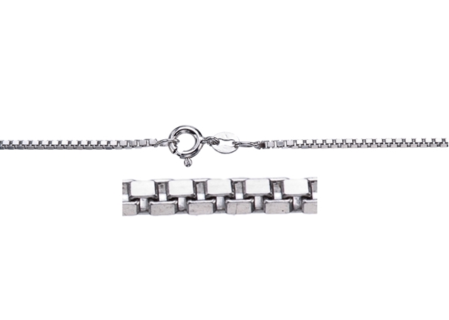 SCHB16-Bulk - Sterling Silver Box Chains 16-SCHB16-Bulk