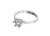 Six Prong Diamond Engagement Ring