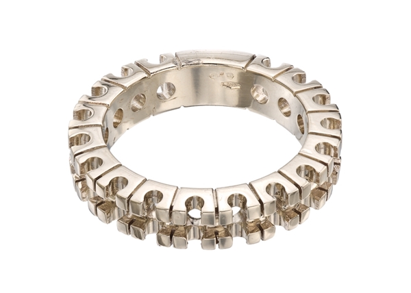 Round Cut Wedding Ring