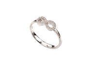 Infinity Diamond Ring