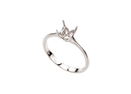 Four Prong Engagement Rings