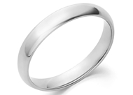 Half Round Wedding Band 3mm