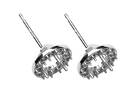 Diamond Cluster Earrings