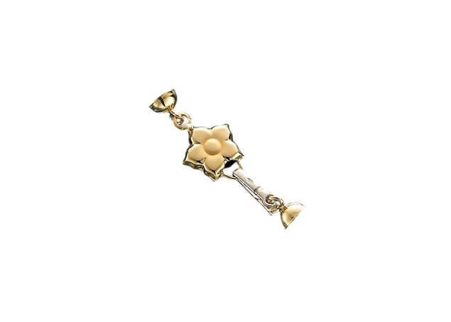 Flower Pearl Clasp 1 Line