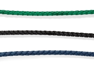 3mm Round Braided Leather Cord