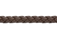 6mm Round Braided Leather Cord