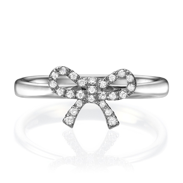 Boe Tie Ring 0.165 CT TW