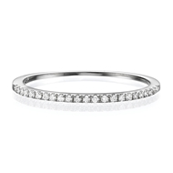 Half Eternity Wedding Band.115 CT TW in