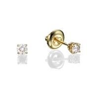 Screw Back Stud Earrings 0.2 ct tw in