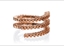 Diamond Spiral Ring- 3 Lines