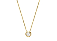 Pendant Diamond Necklace-42/45cm