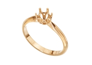 Picture of 6 Prong Solitaire Ring