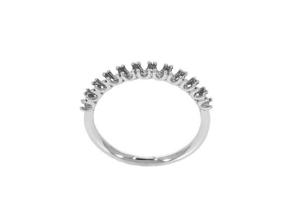 Picture of Diamond Half Eternity Ring 11 Stones