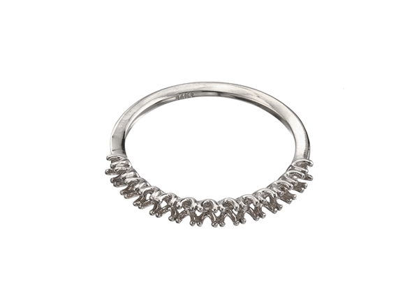 Picture of Diamond Half Eternity Ring 13 Stones