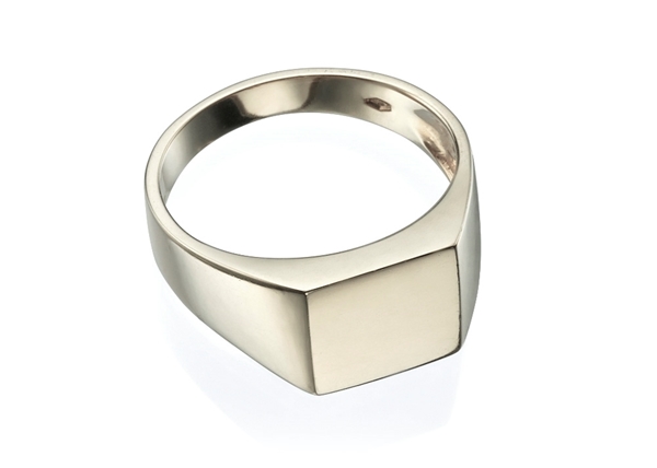 Picture of Rectangle Signet Ring