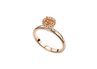 Picture of Diamond Solitaire Crown Ring