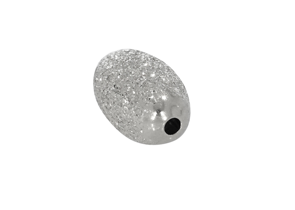 Picture of Diamond Cut Oval Bead 10x6mm