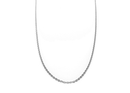 Picture of Cable Chain Rodium Plated 3.5mm