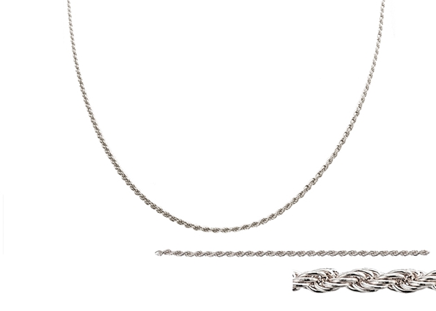 Picture for category Sterling Silver Rope Chain