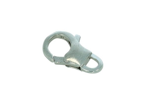 Picture of Trigger Clasp Rodium Plated 2pcs