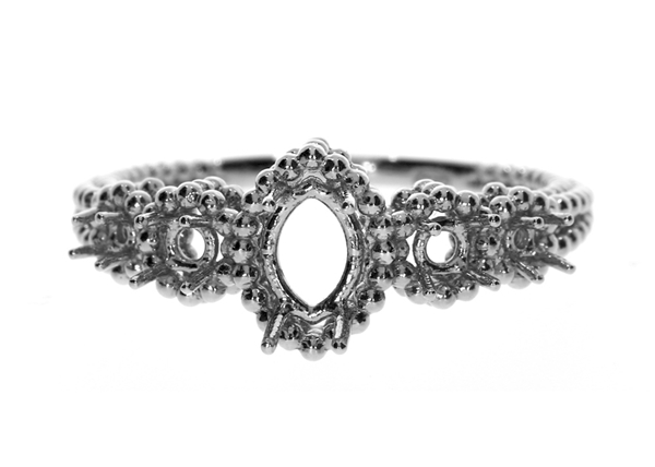 Picture of 5 Stone Engagement Ring Marquize