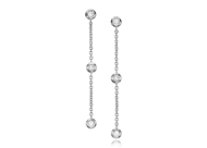 Picture of Diamond Bezel Chain Earrings 0.24 CTW