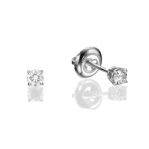 Picture of Screw Stud Earrings 0.2 CTW