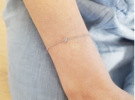Picture of Flower Diamond Bracelet 0.11 CTW