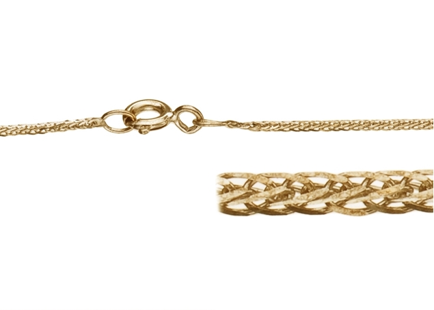 0.8mm Square Spiga Chain