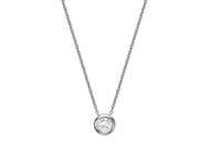 Pendant Diamond Necklace-42/45cm