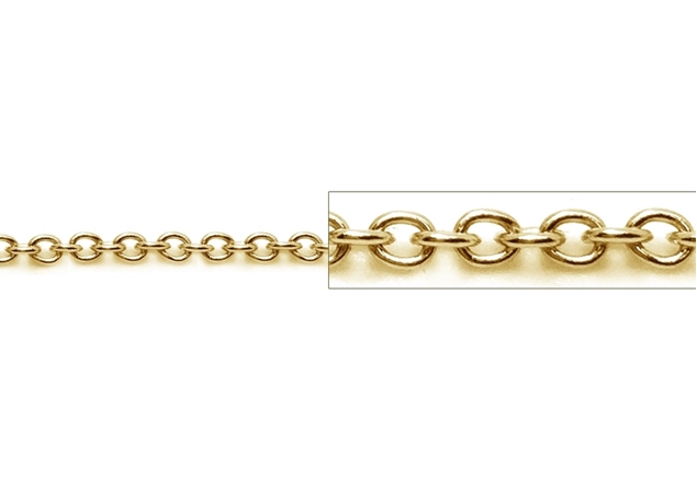 Wholesale Gold Filled Ball Chain By The Foot, 18Kt Chain, Bulk Chains, Gold  Flat Chain, Wholesale To Make Necklace - Yahoo Shopping