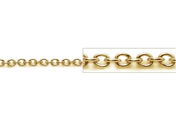 6X5.4mm Hollow Link Chain