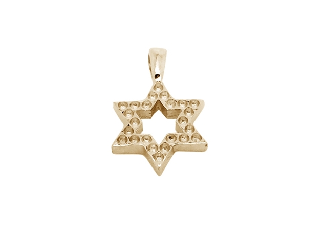 Small Star Of David Pendant For Setting