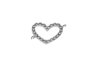 Diamond Infinity Heart Pendant