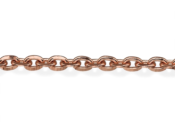 3.1x2 mm Cable Chain Necklace