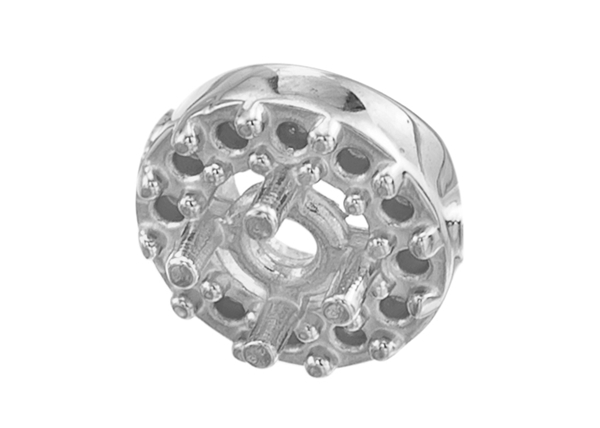 Round Diamond Cluster Pendants