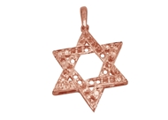 Large Star Of David Pendant For Setting