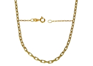Изображение Diamond Cut Rectangular Link Chain 2.2mm