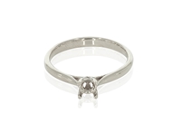 Cathedral Solitaire Rings