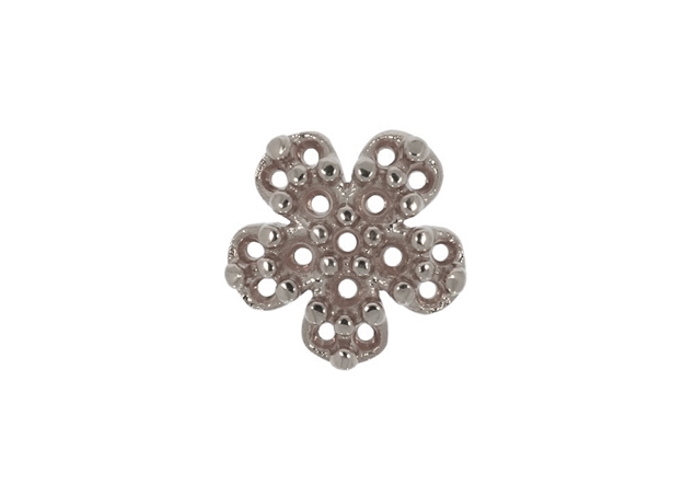 Diamond Flower Pendant