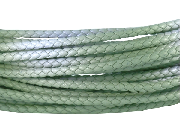 Picture of 3mm Round Braided Leather Cord