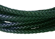 Изображение 6mm Round Braided Nappa  Leather Cord