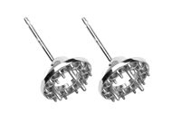 Picture of Diamond Cluster Earrings
