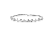 Picture of Diamond Bangle with Magnetic Clasp