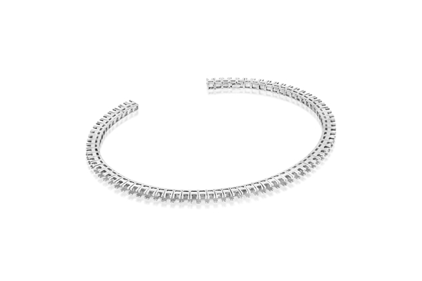 Picture of Open Flexible Diamond Bangle