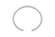 Picture of Open Flexible Diamond Bangle